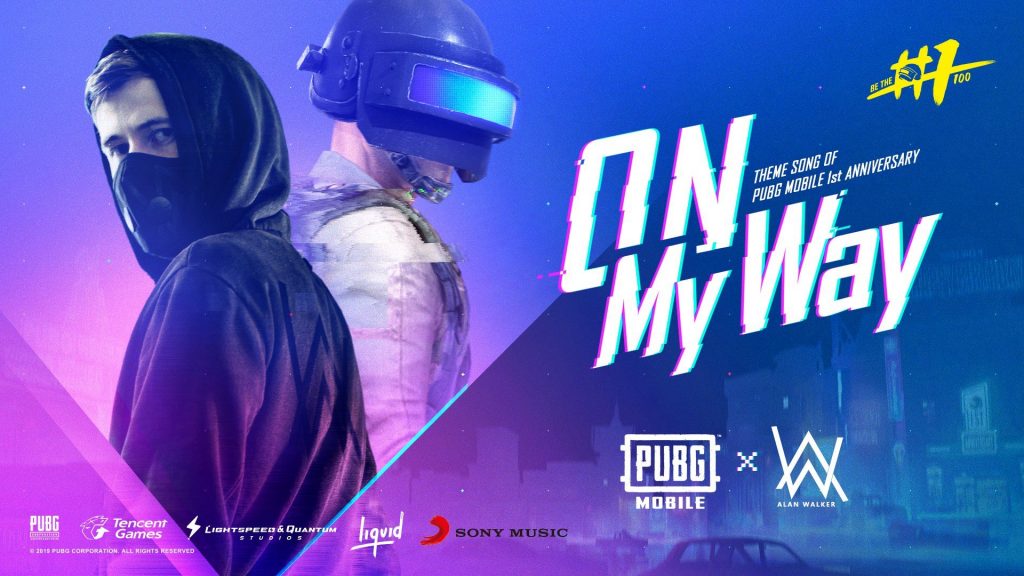 PUBG Mobile With Alan Walker's ON MY WAY